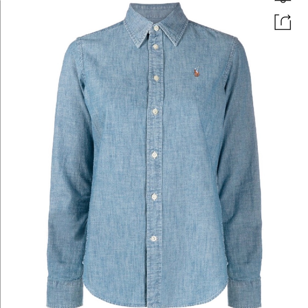 RL Denim blouse xl